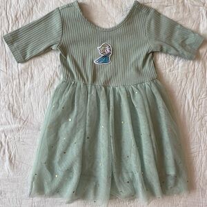 Hanna Andersson Frozen Elsa Twirl Dress, 4 years